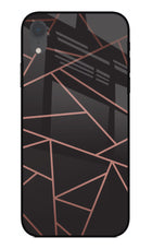 Geometric Pattern iPhone XR Glass Case