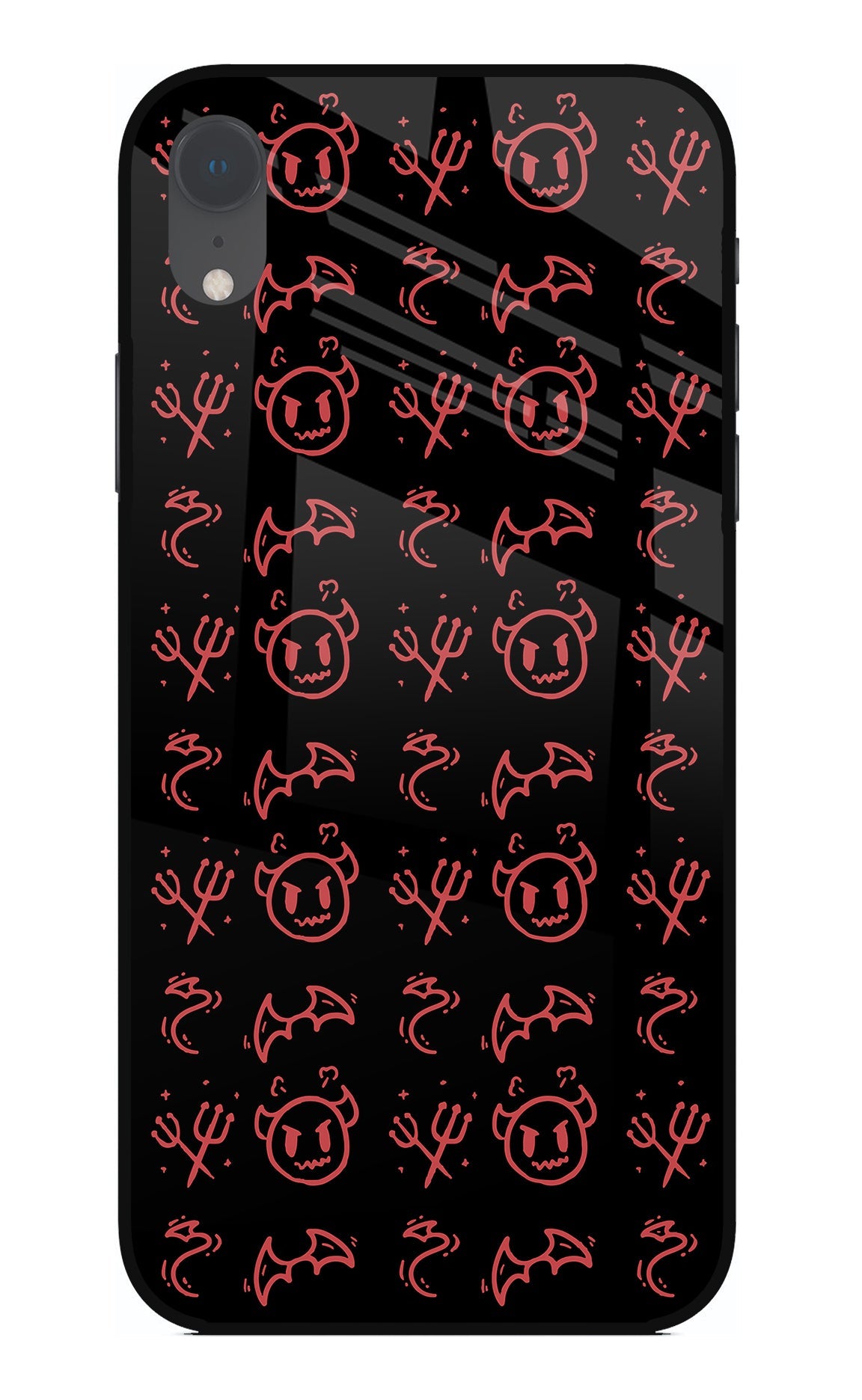 Devil iPhone XR Glass Case