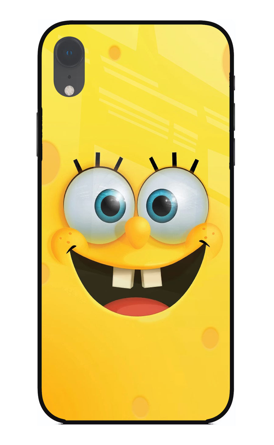 Sponge 1 iPhone XR Back Cover, Glass case