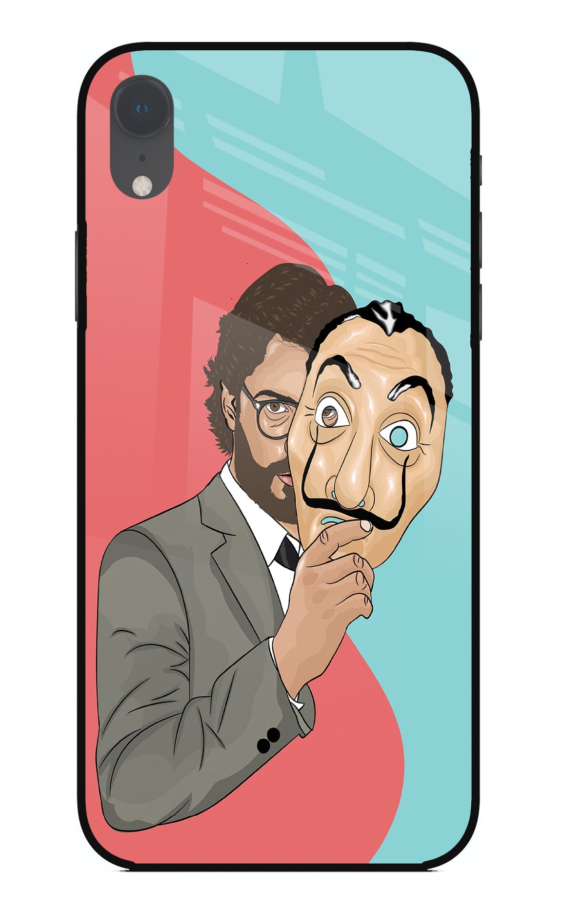 Professor iPhone XR Glass Case