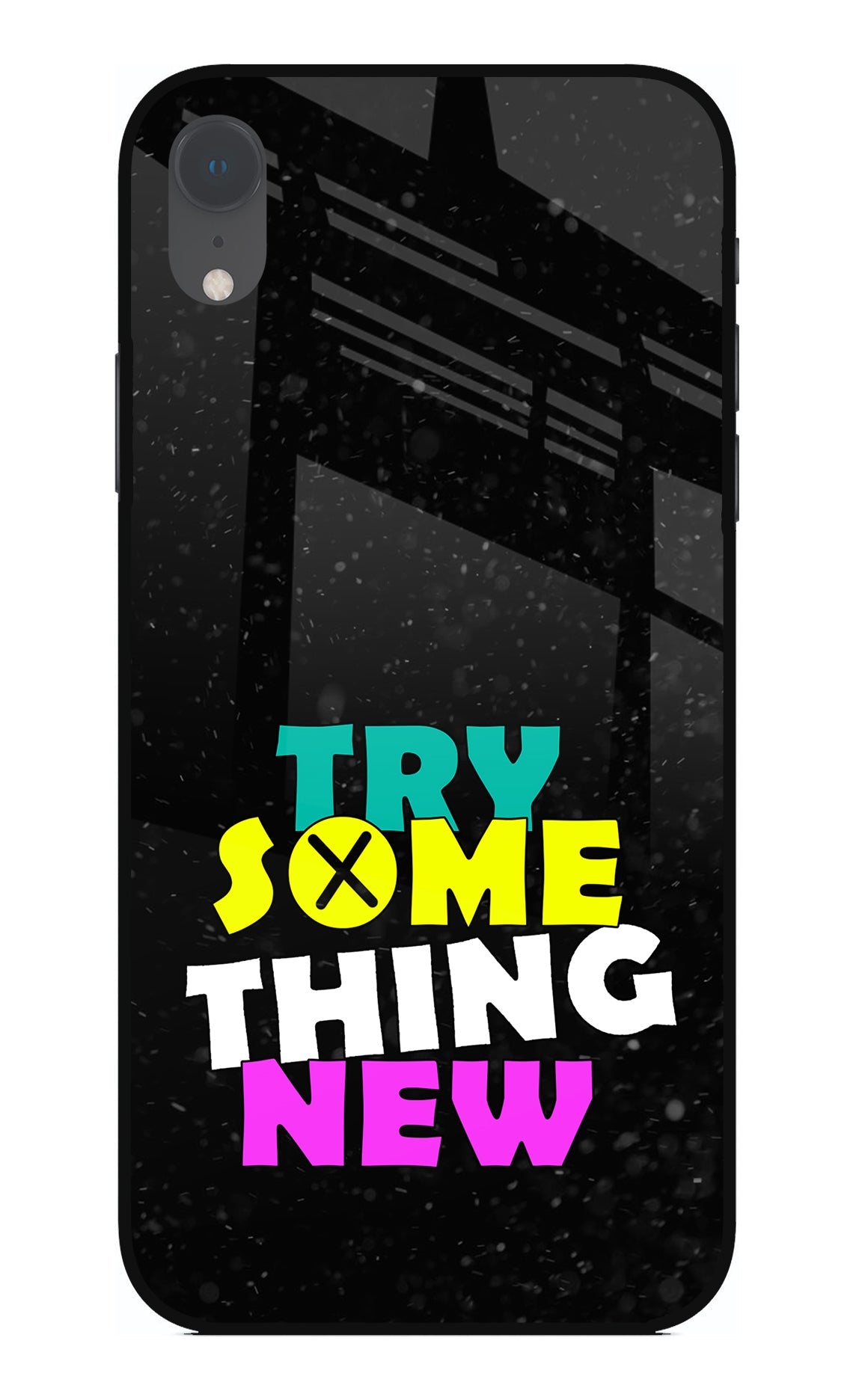 Try Something New iPhone XR Back Cover