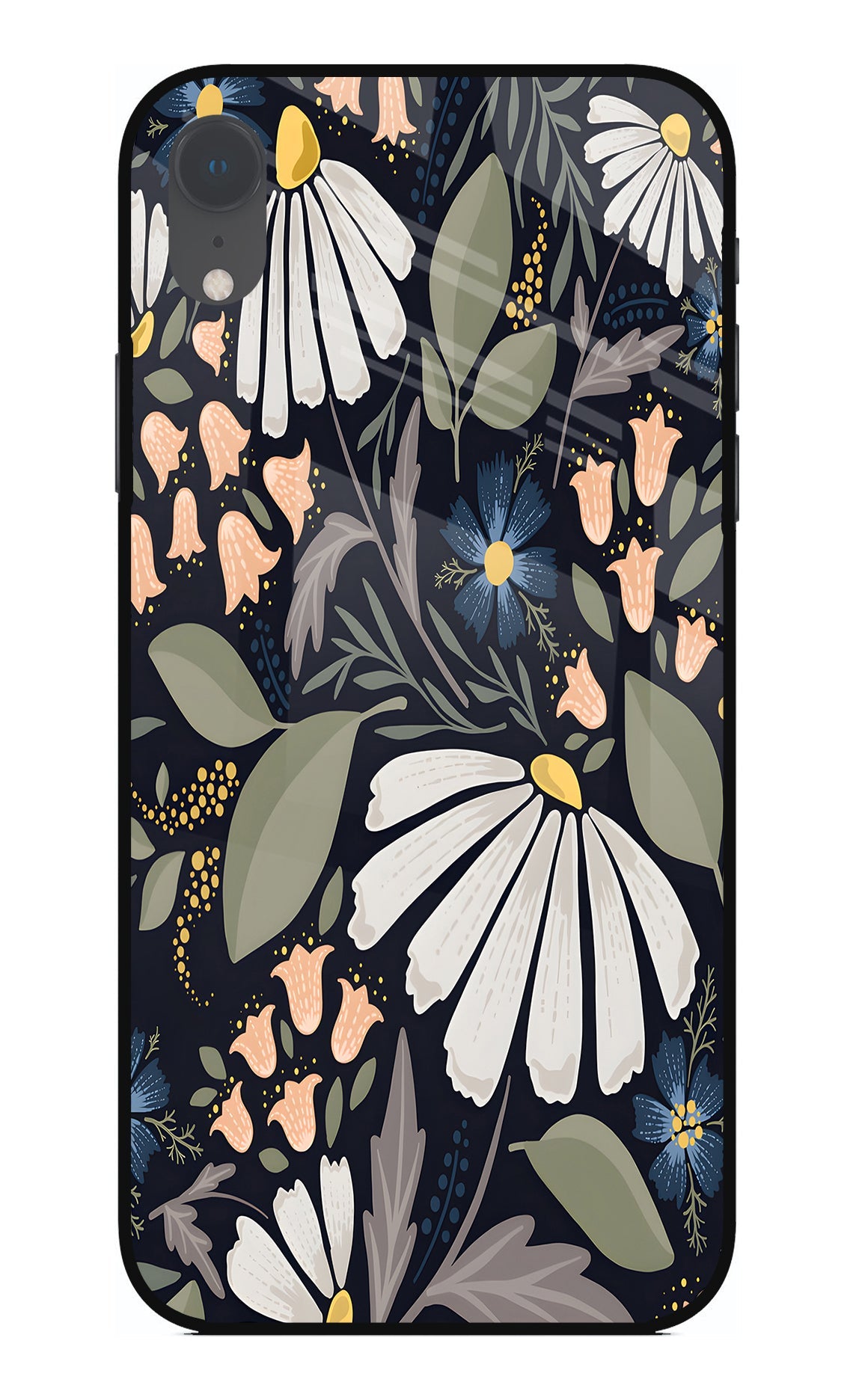 Flowers Art iPhone XR Back Cover