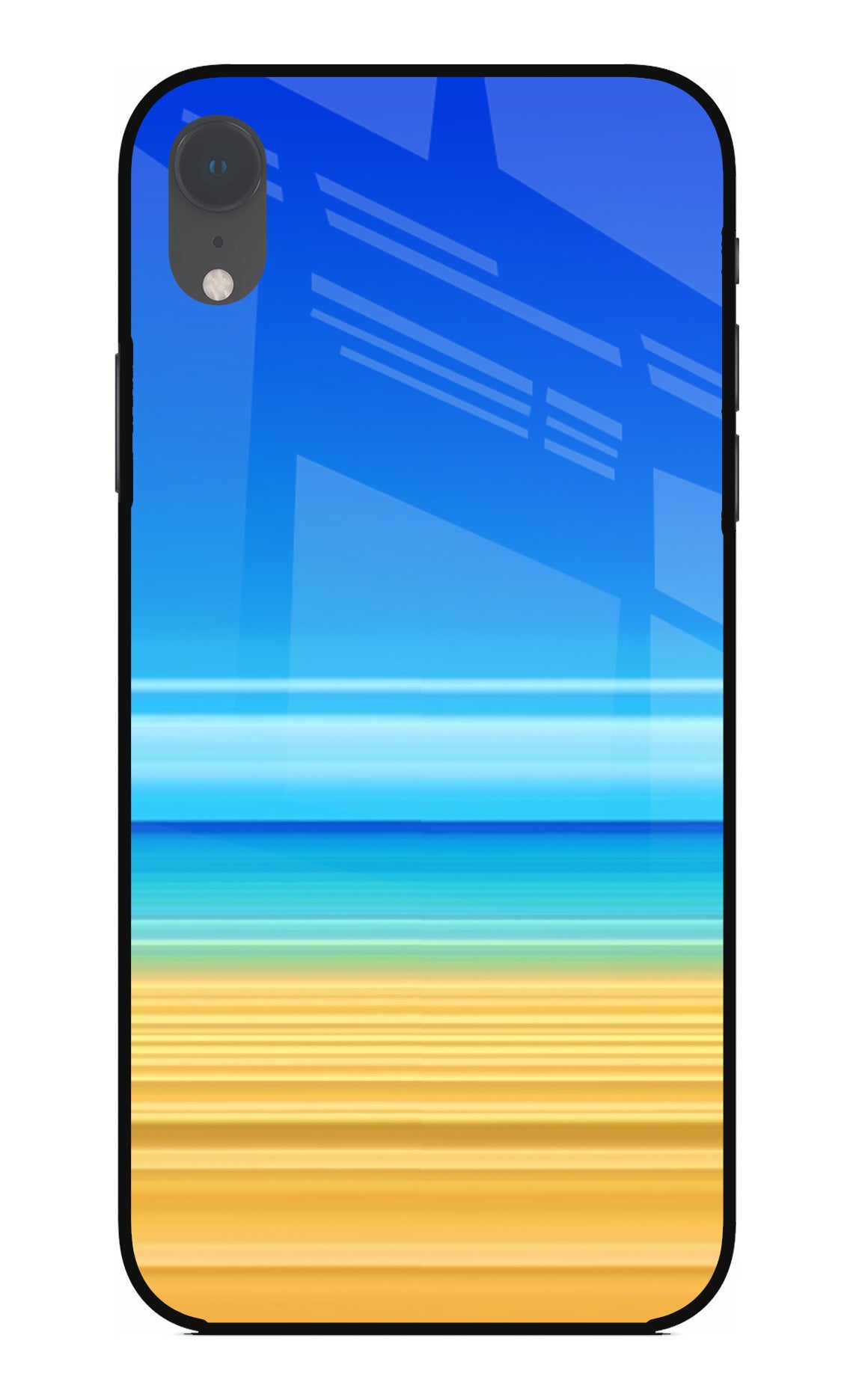 Beach Art iPhone XR Glass Case