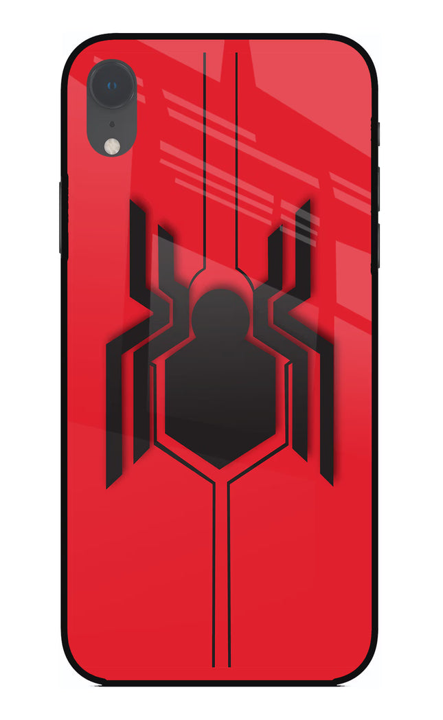 Spider iPhone XR Glass Case