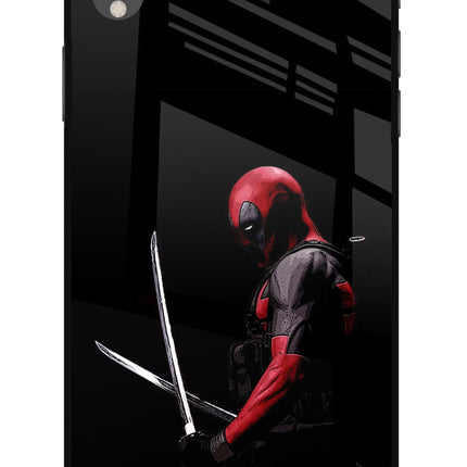 Deadpool iPhone XR Glass Case