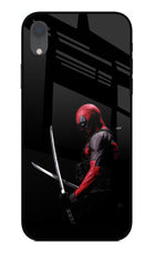 Deadpool iPhone XR Glass Case
