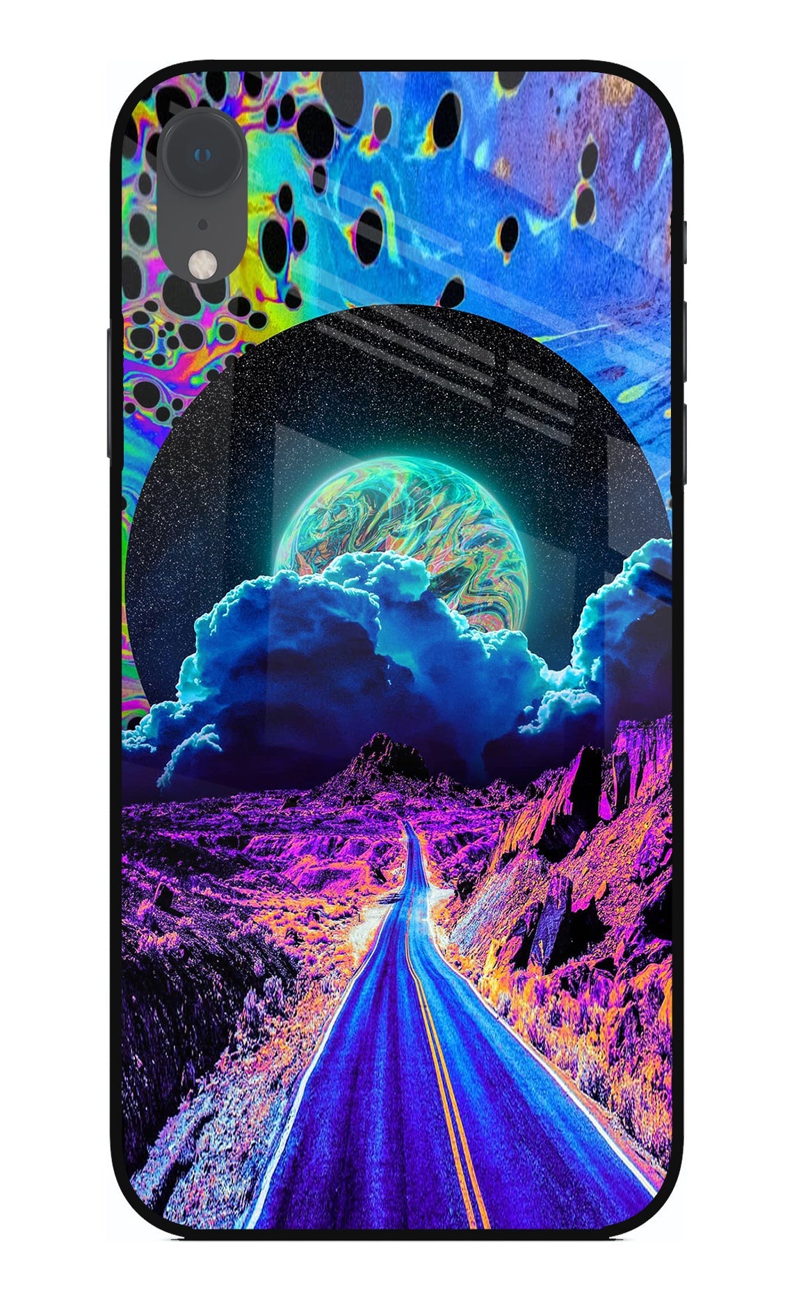 Psychedelic Painting iPhone XR Back Cover