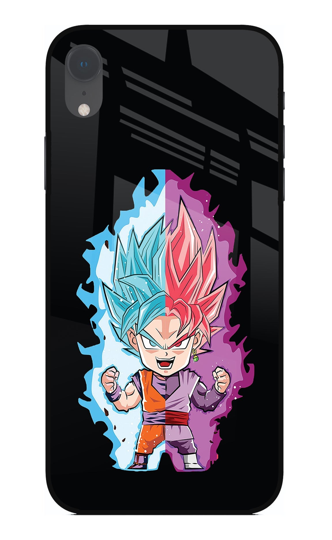 Chota Goku iPhone XR Glass Case