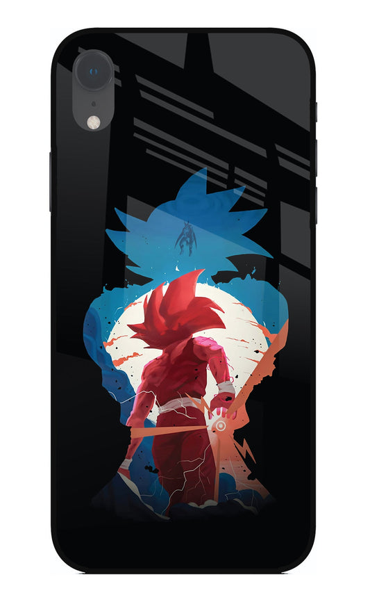 Goku iPhone XR Glass Case