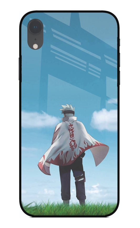 Kakashi iPhone XR Glass Case