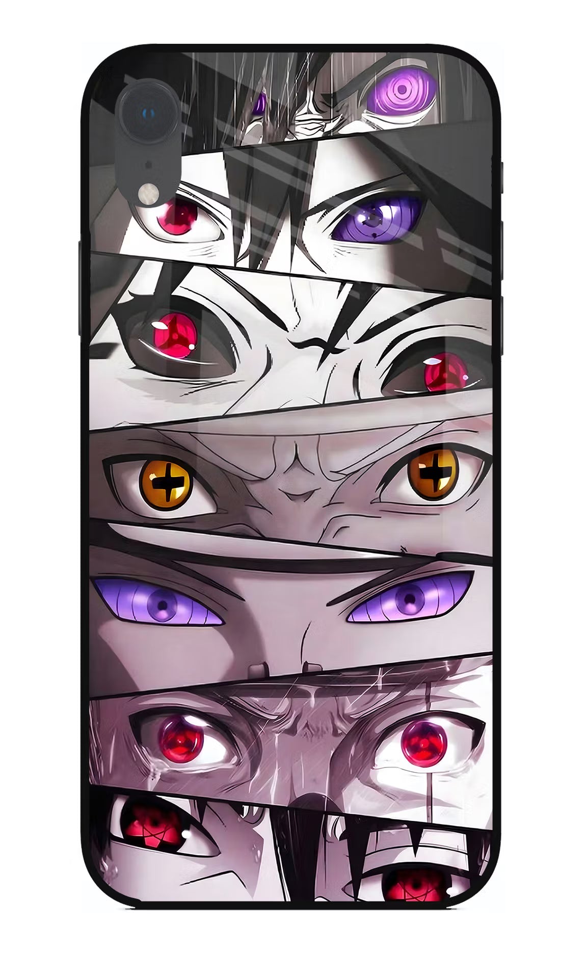 Naruto Anime iPhone XR Glass Case Back Cover by Casekaro