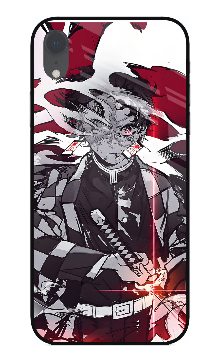 Demon Slayer iPhone XR Back Cover, Glass case