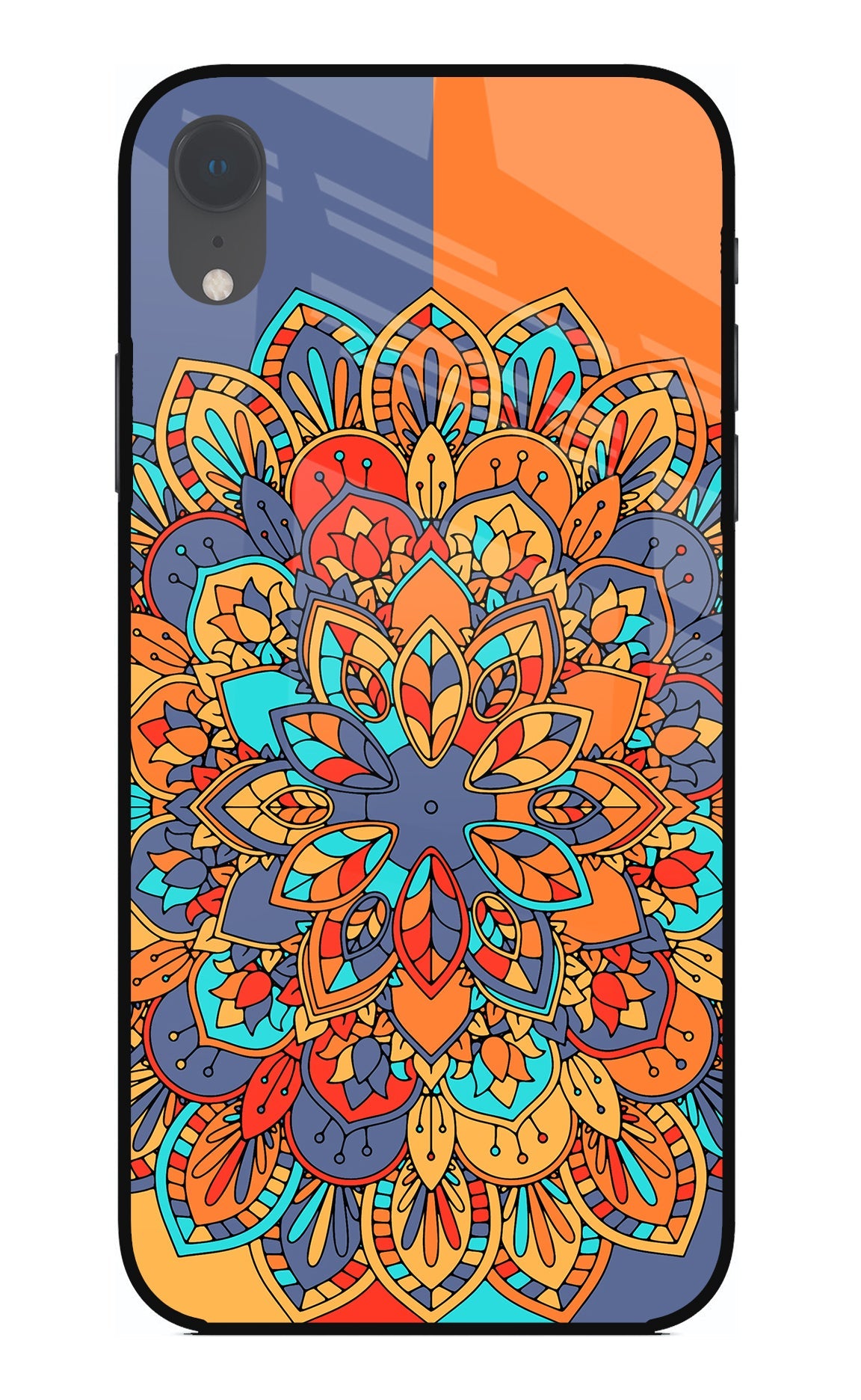 Color Mandala iPhone XR Back Cover