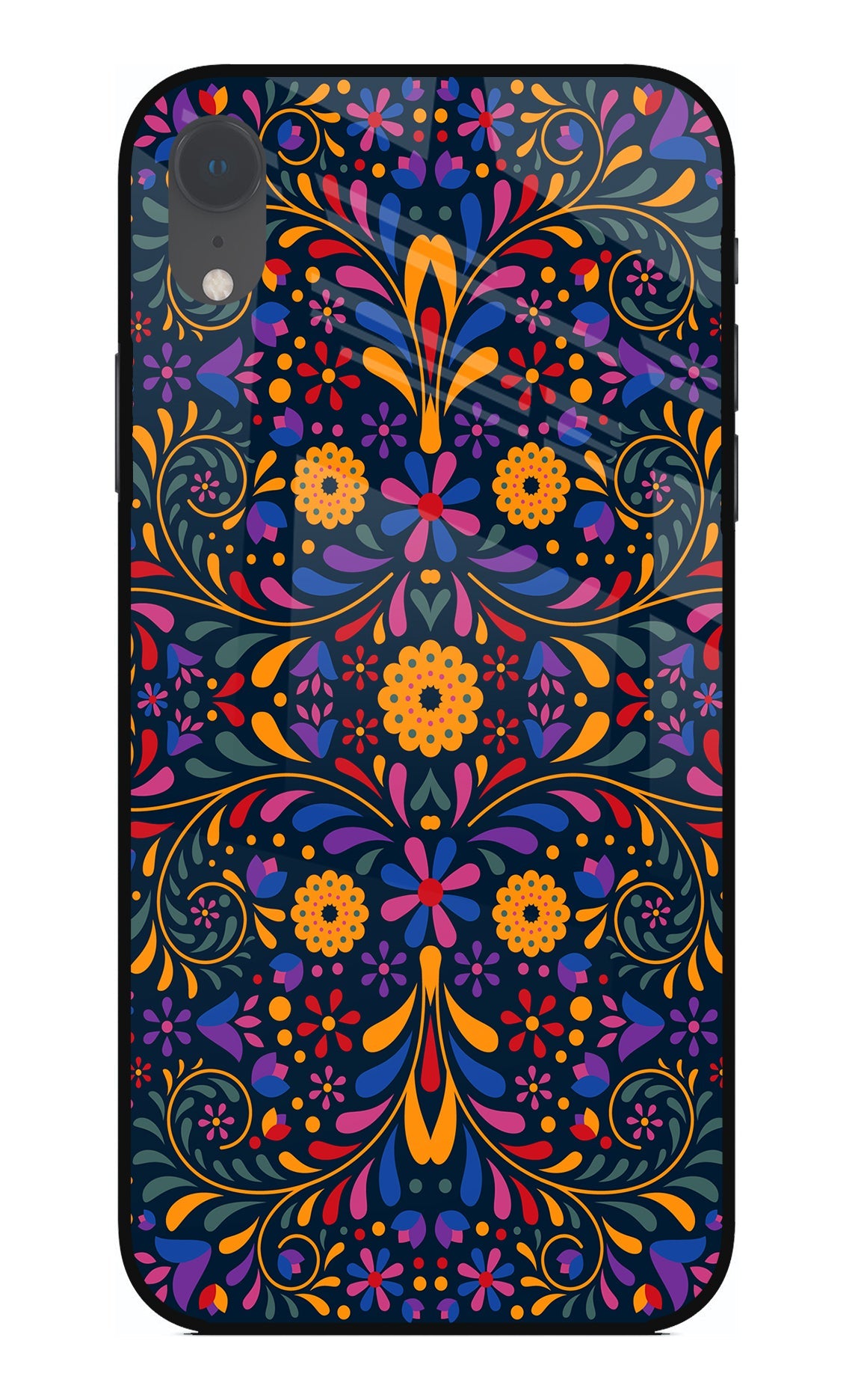 Mexican Art iPhone XR Glass Case