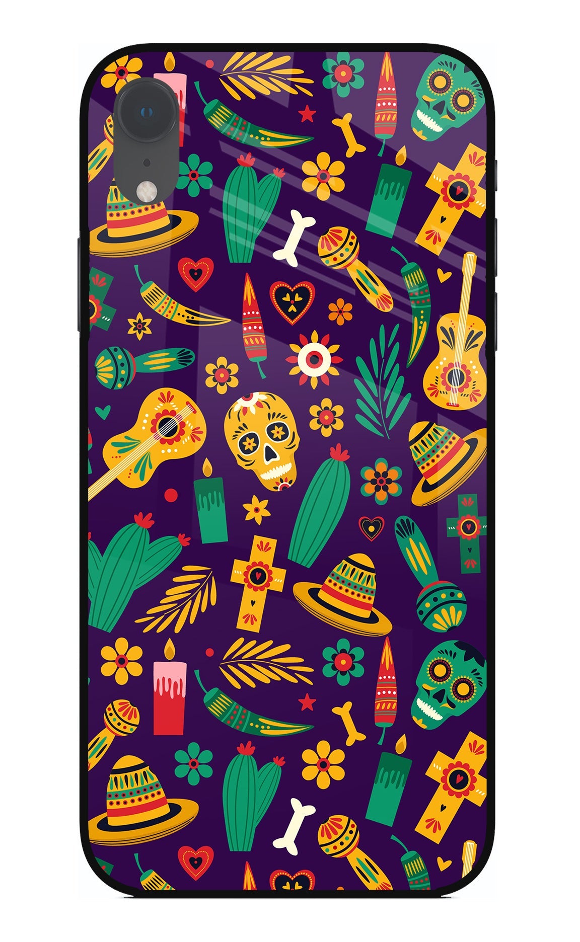 Mexican Artwork iPhone XR Back Cover