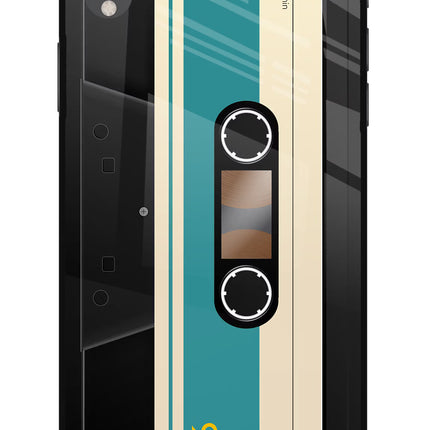 Cassette iPhone XR Glass Case Back Cover by Casekaro