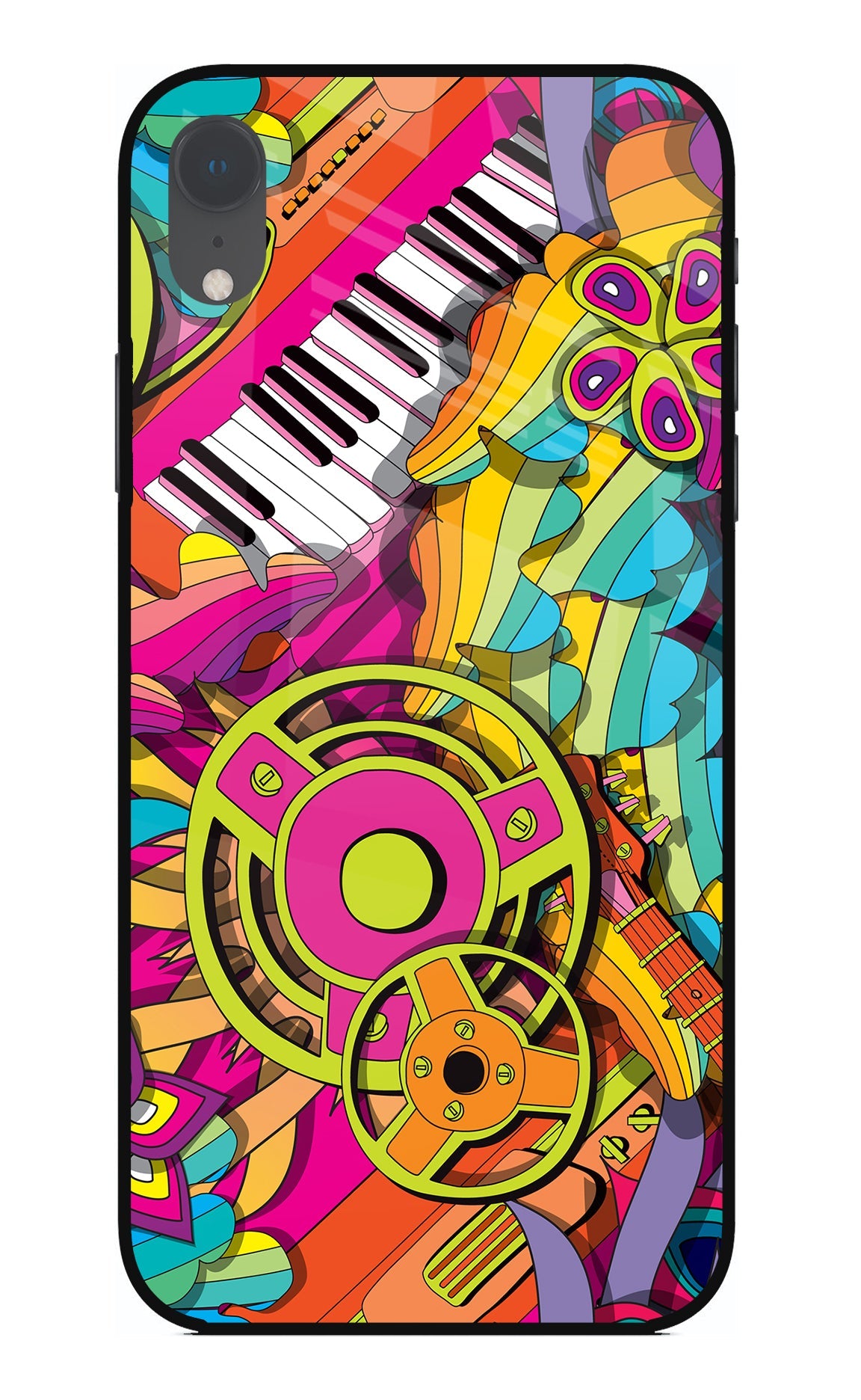 Music Doodle iPhone XR Back Cover