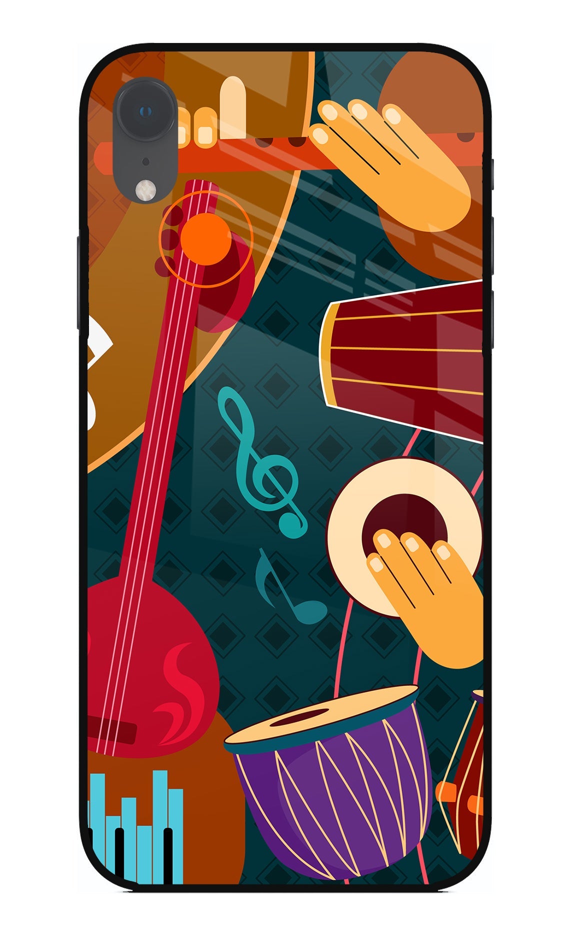 Music Instrument iPhone XR Back Cover