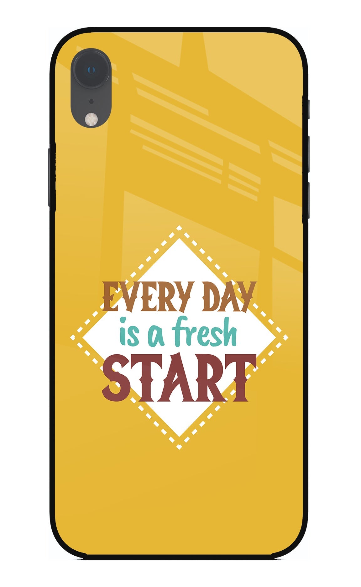 Every day is a Fresh Start iPhone XR Back Cover