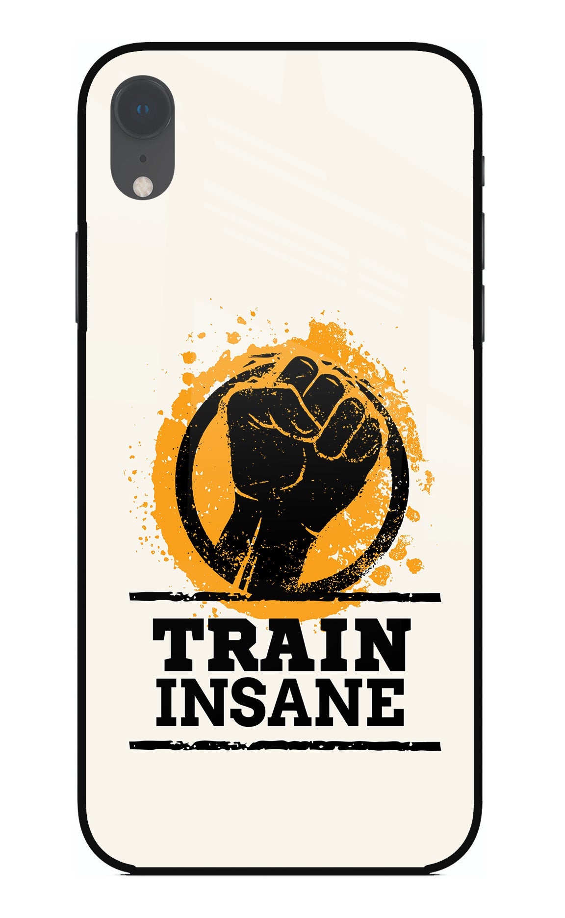 Train Insane iPhone XR Glass Case