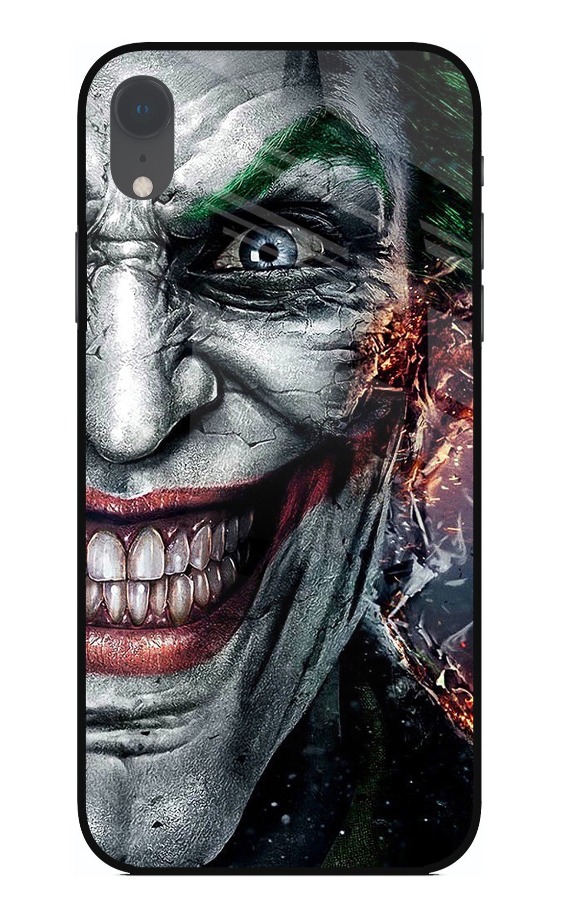 Joker Cam iPhone XR Glass Case