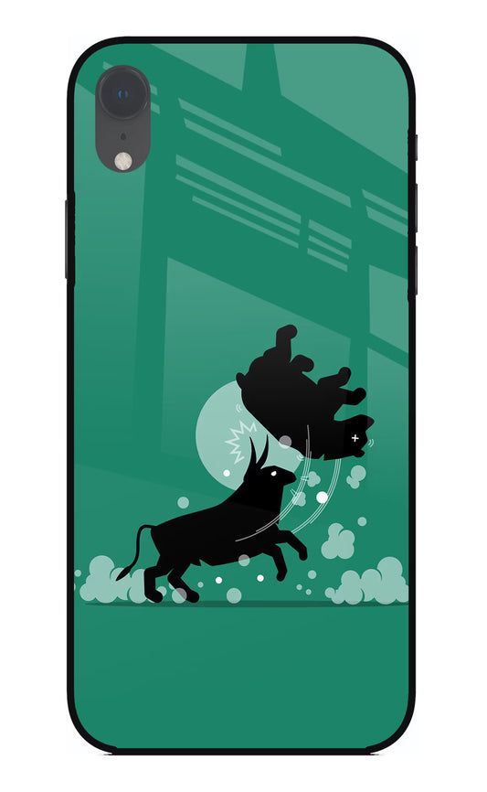 Bull Conqueror iPhone XR Glass Case