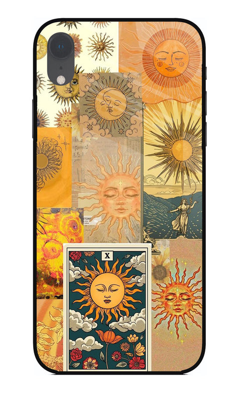Sun iPhone XR Glass Case