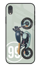 Classic Cafe Racer 99 iPhone XR Glass Case