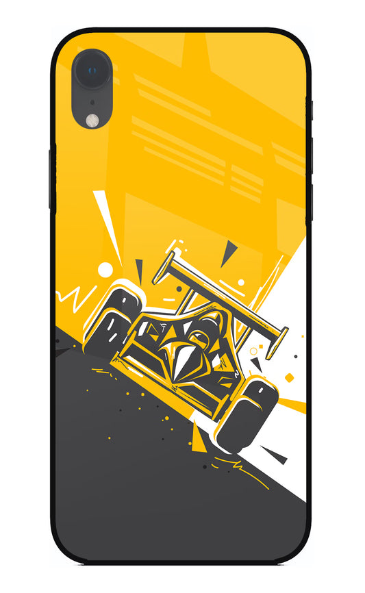 Track King iPhone XR Glass Case