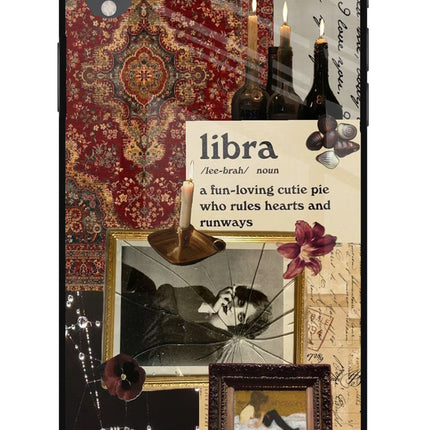 Libra Zodiac iPhone XR Glass Case