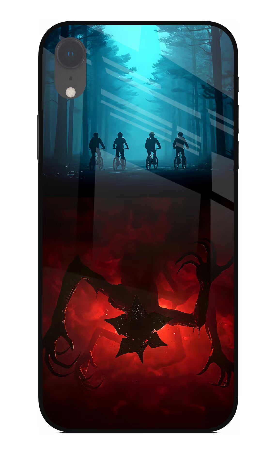 Ordinary Things Downside Up iPhone XR Glass Case Back Cover by Casekaro