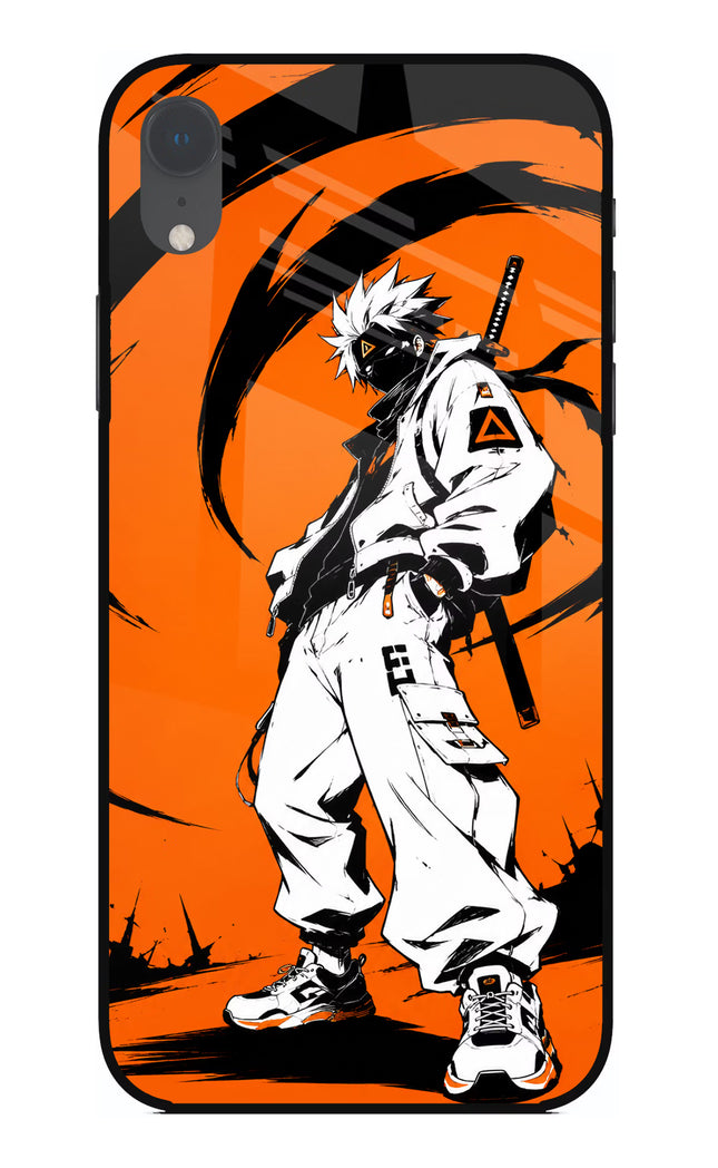 Street Samurai  iPhone XR Glass Case