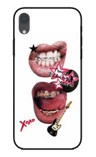 Rockstar iPhone XR Glass Case