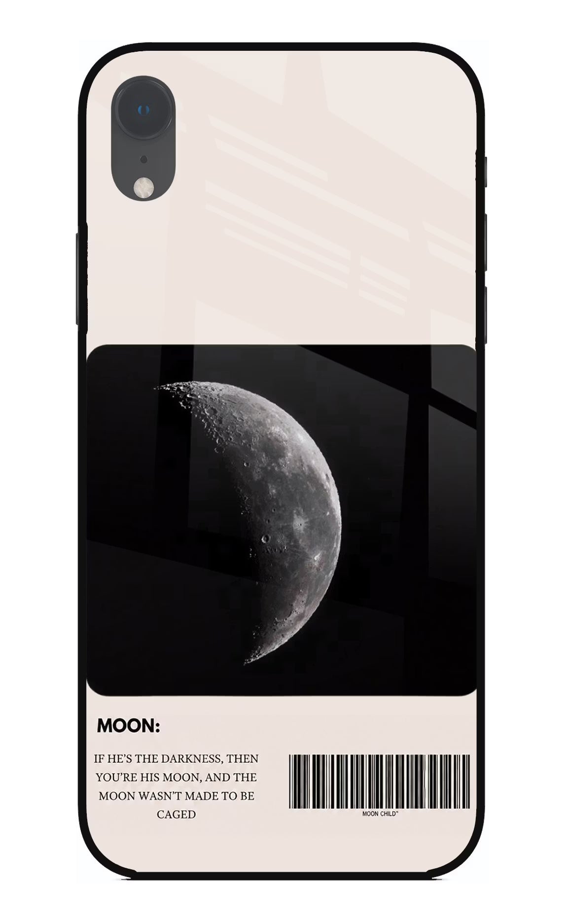 Moon Phase iPhone XR Glass Case