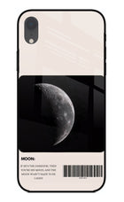Moon Phase iPhone XR Glass Case Back Cover by Casekaro