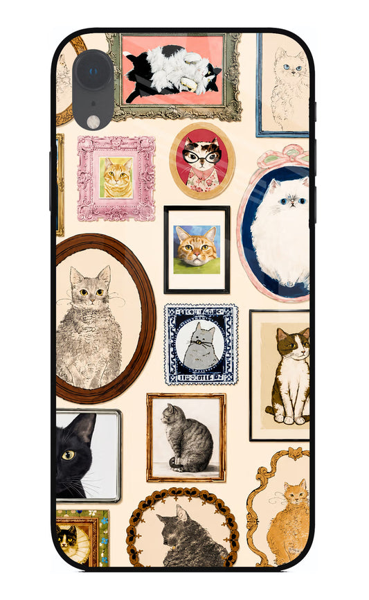 Mirror Cats iPhone XR Glass Case