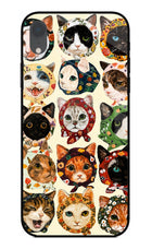 Cool Cat iPhone XR Glass Case