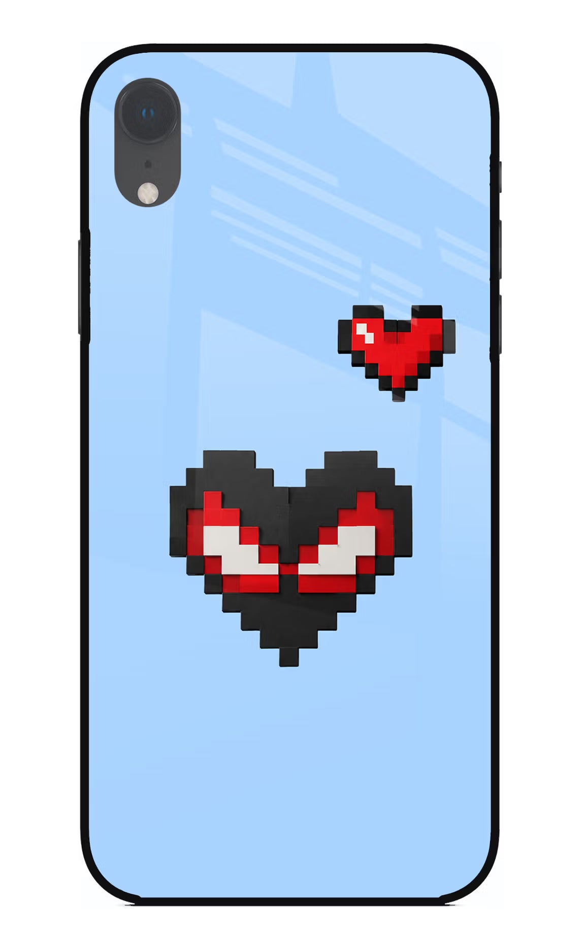 Peter Heart iPhone XR Glass Case