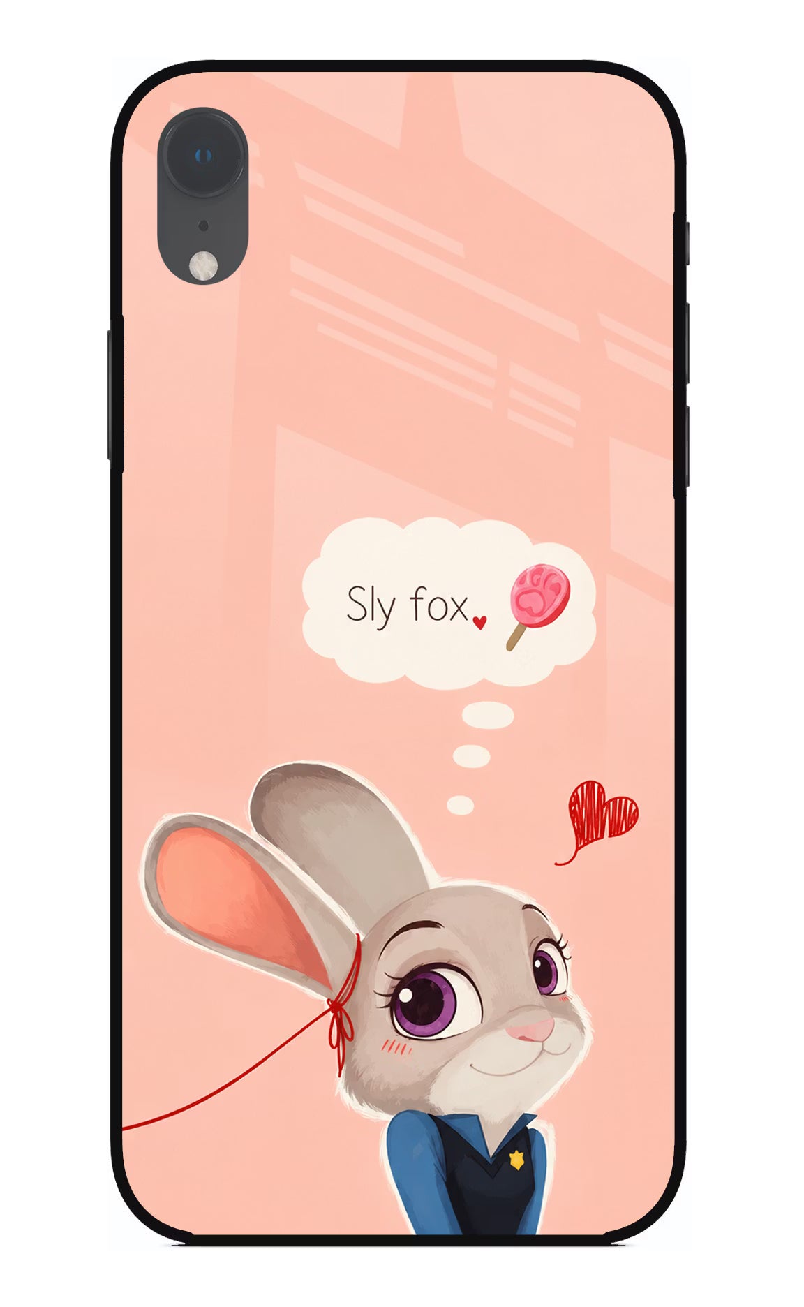 Judy Charm iPhone XR Glass Case