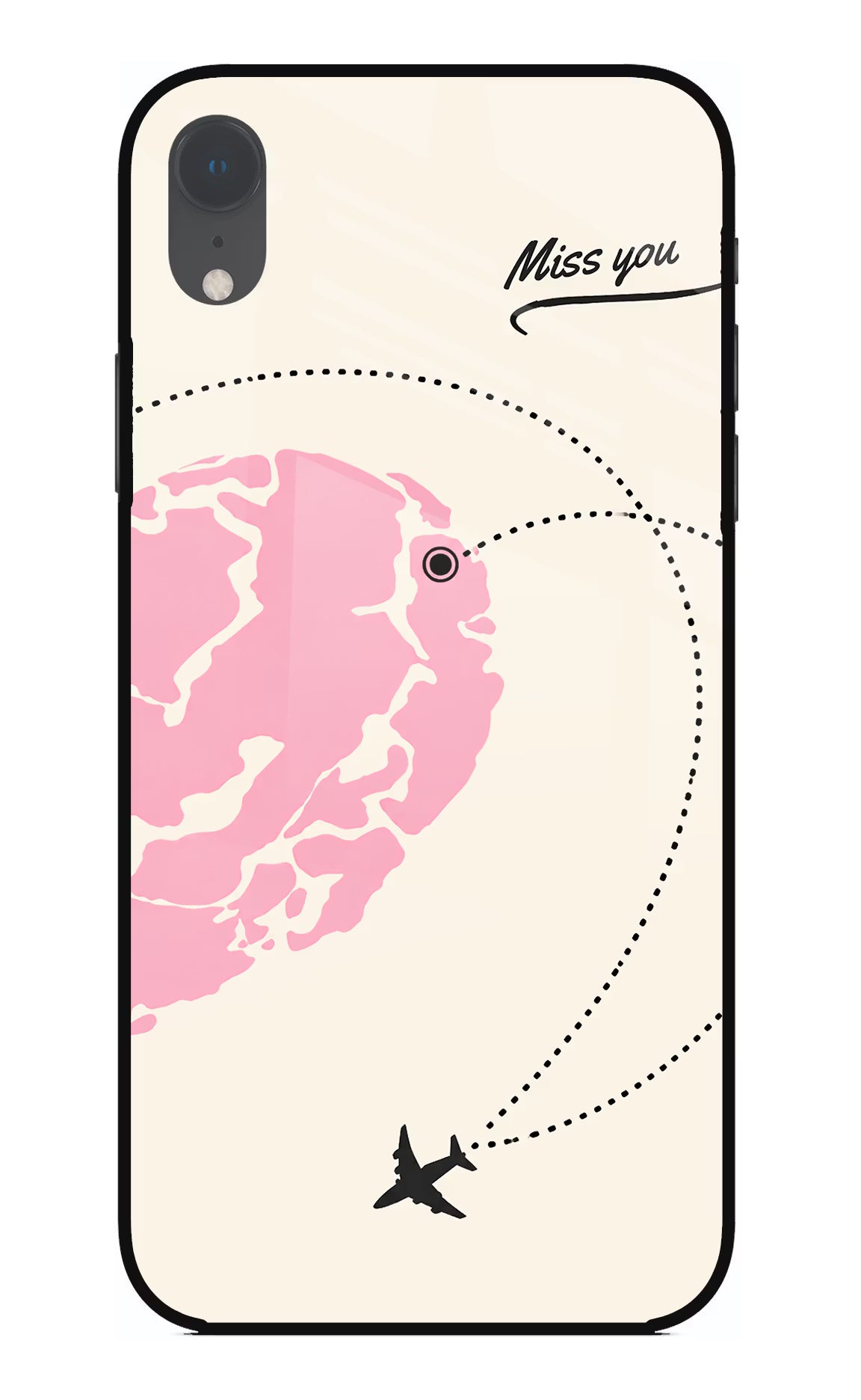Miss Orbit iPhone XR Glass Case
