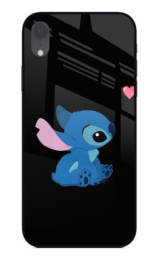 Stitch Crush iPhone XR Glass Case