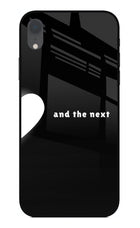 Next World iPhone XR Glass Case Back Cover by Casekaro