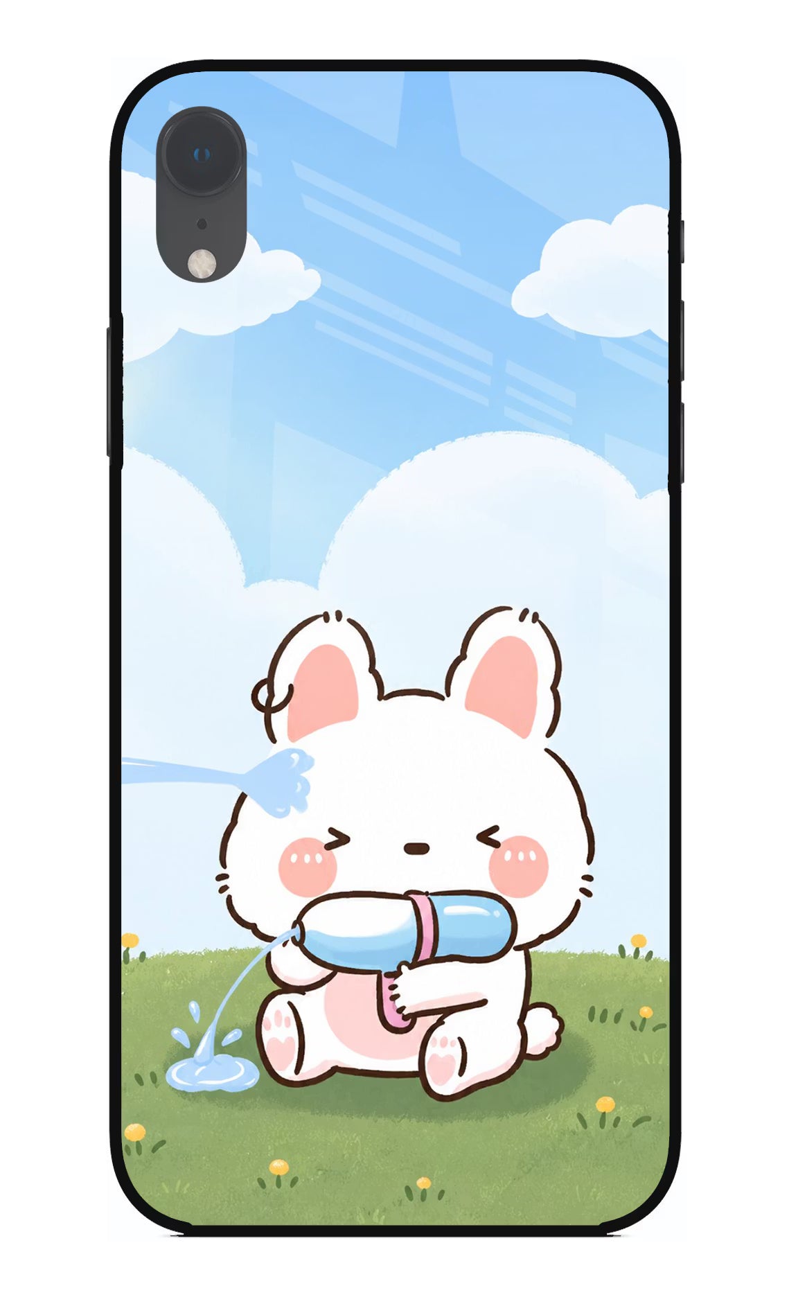 Bunny Treat iPhone XR Glass Case
