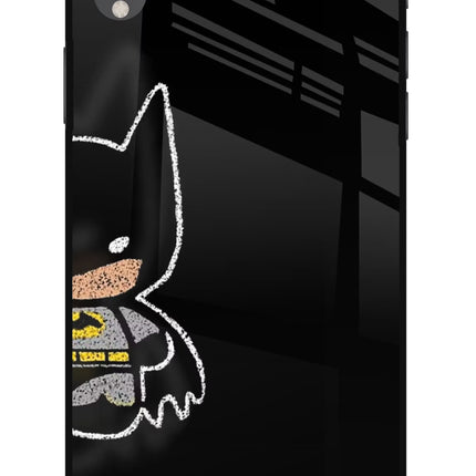 Bat Kitty iPhone XR Glass Case