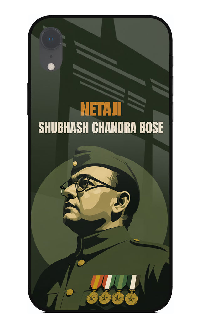 Netaji Legacy iPhone XR Glass Case