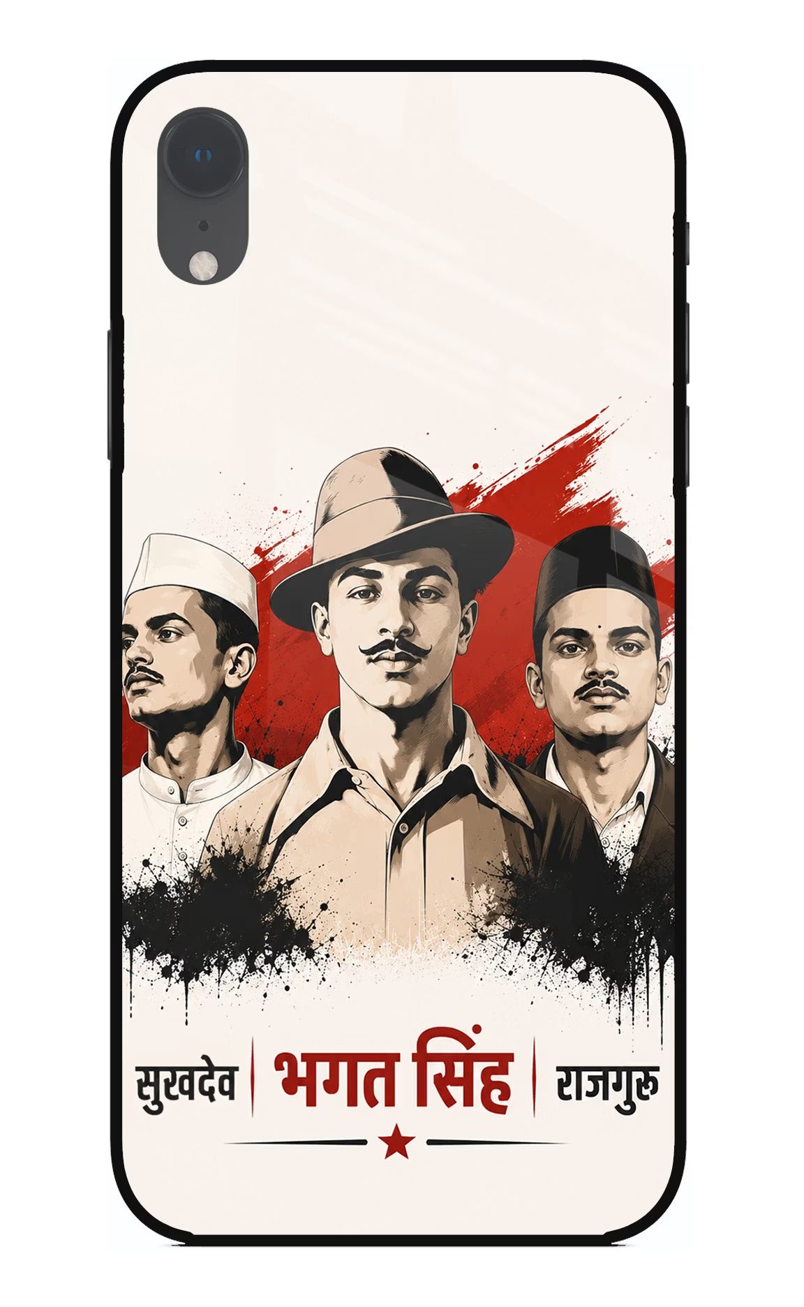 Sardar Patel Iron Will iPhone XR Glass Case