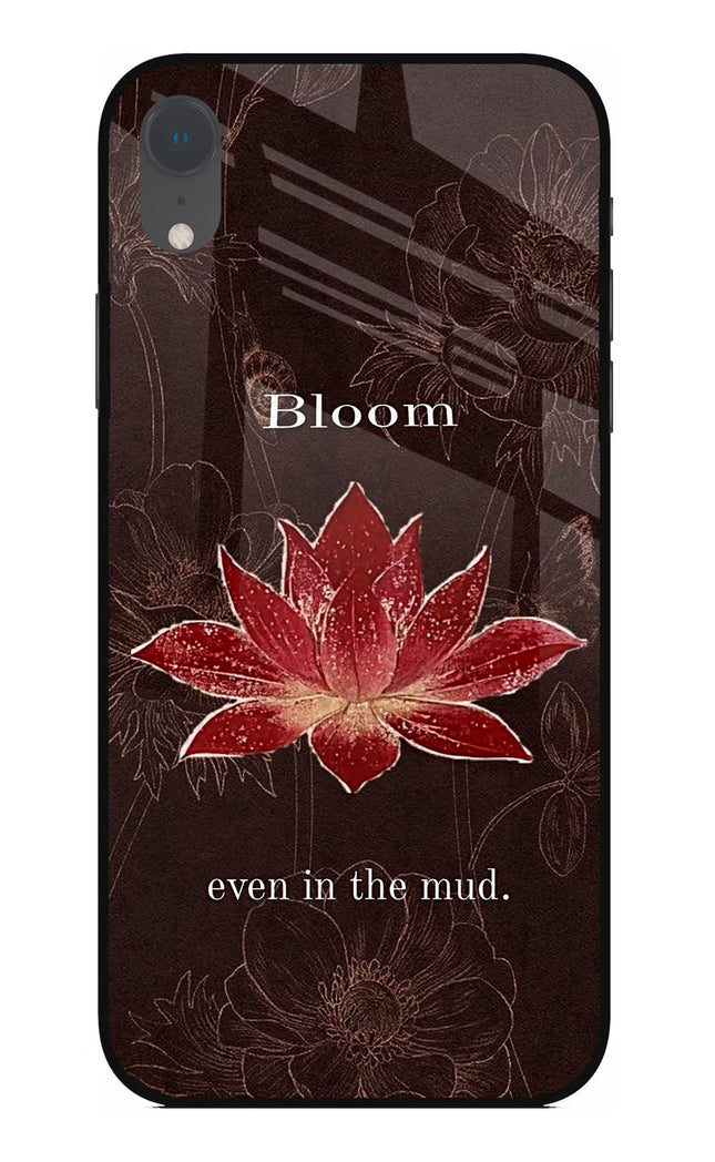 Bloom iPhone XR Glass Case