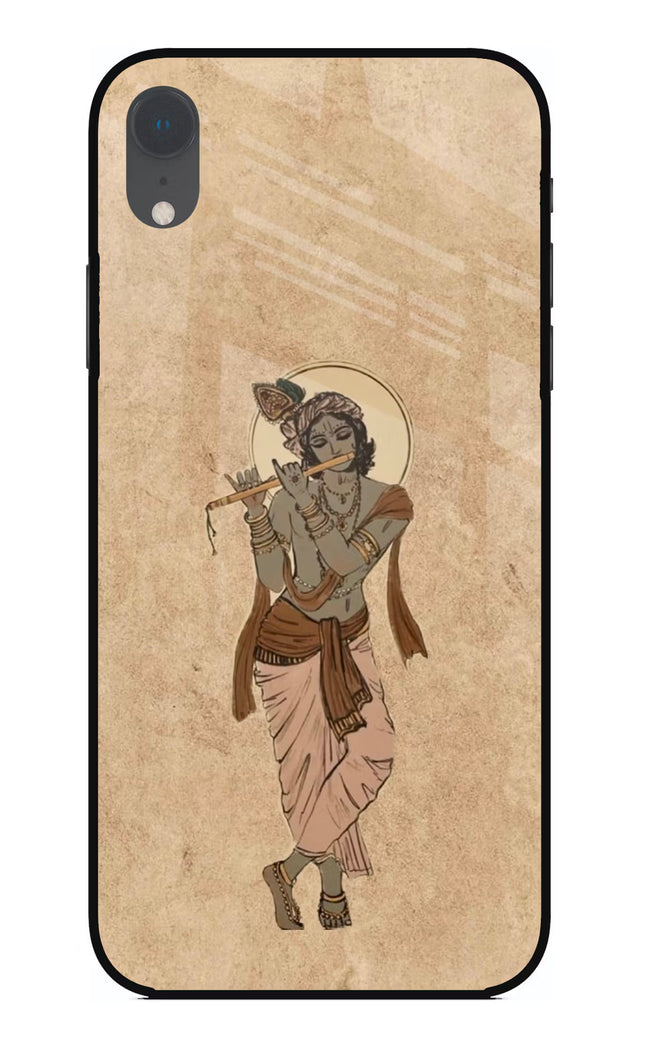 Krishna iPhone XR Glass Case