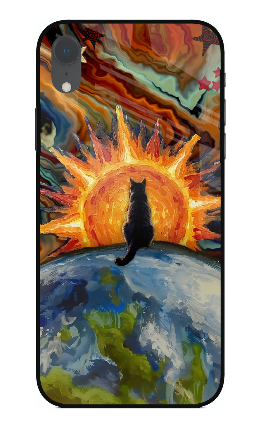 Sunrise Beyond iPhone XR Back Cover, Glass case