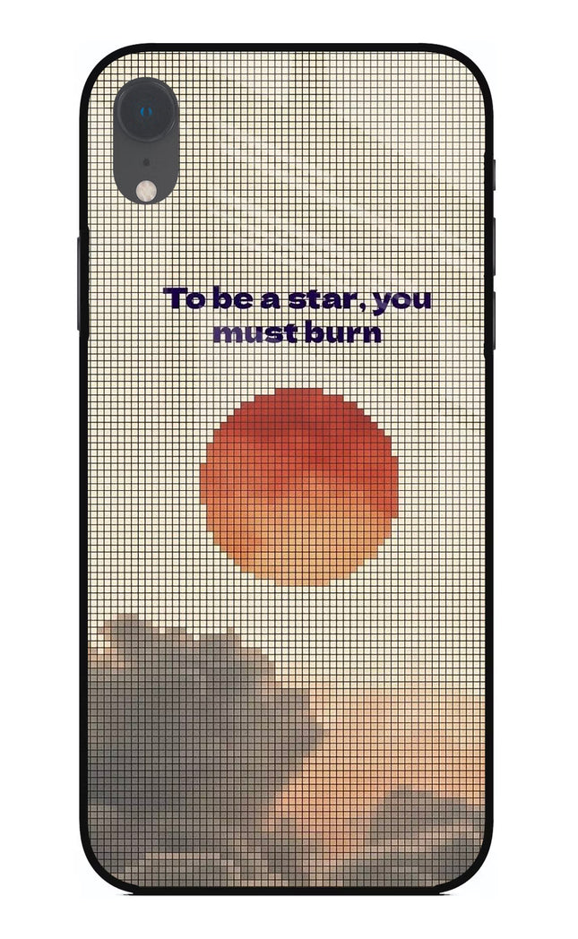 Pixel Sun iPhone XR Glass Case